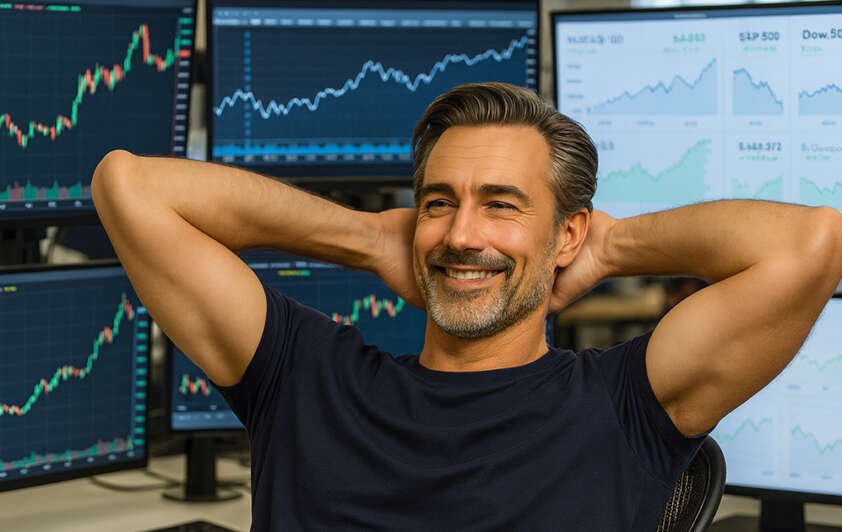 Doug Marriott en la oficina