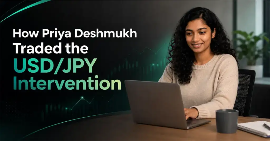 How Priya Deshmukh Traded the USD_JPY Intervention