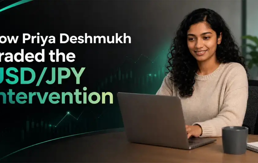 How Priya Deshmukh Traded the USD_JPY Intervention