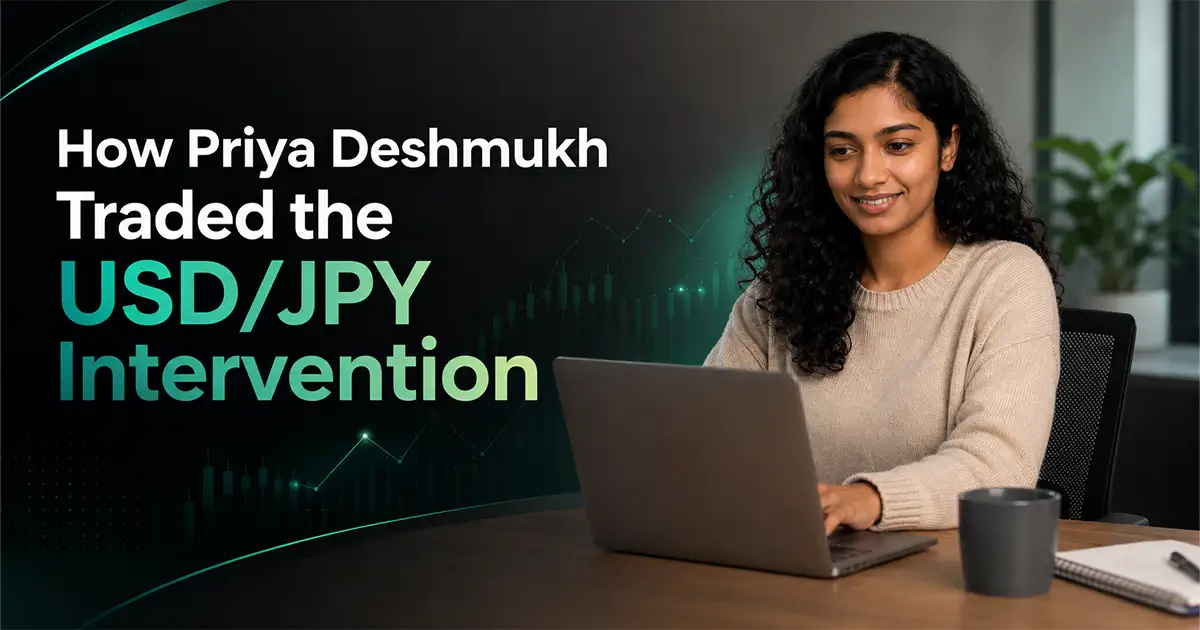 How Priya Deshmukh Traded the USD_JPY Intervention